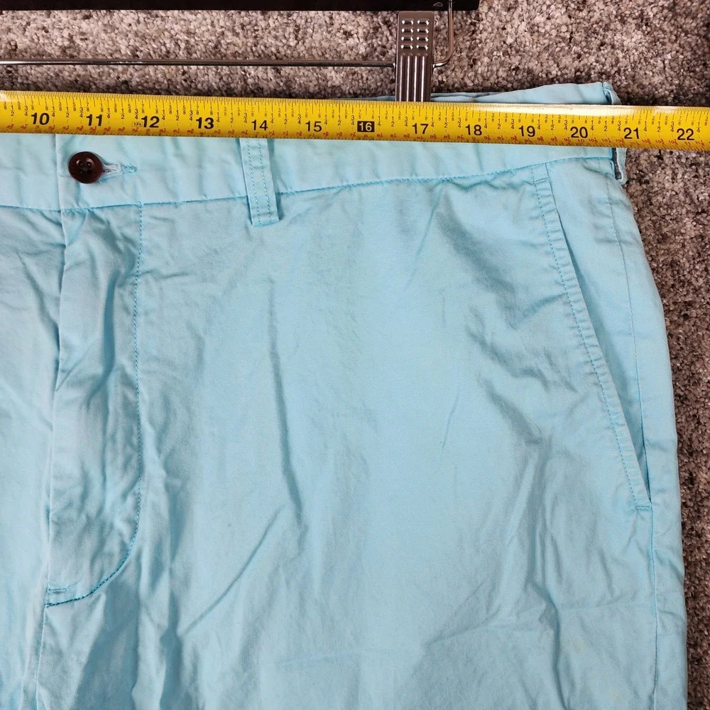 Polo Ralph Lauren Shorts Mens 42 Classic Fit Pima Cotton Chino Blue Excellent